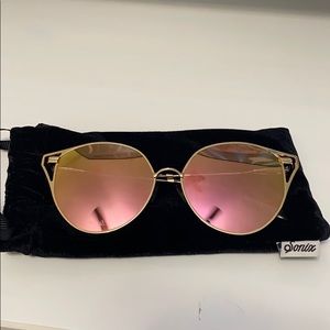 Sonix Pink Lens Sunglasses *Used*